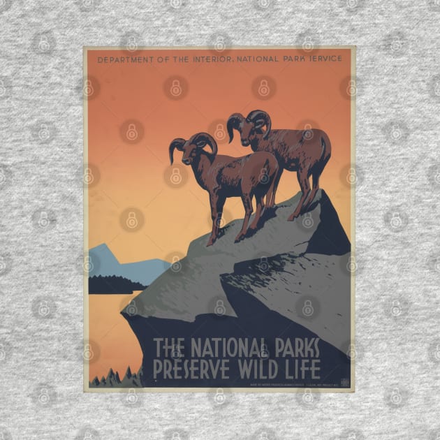 The National Parks Preserve Wild Life by Scottish Arms Dealer